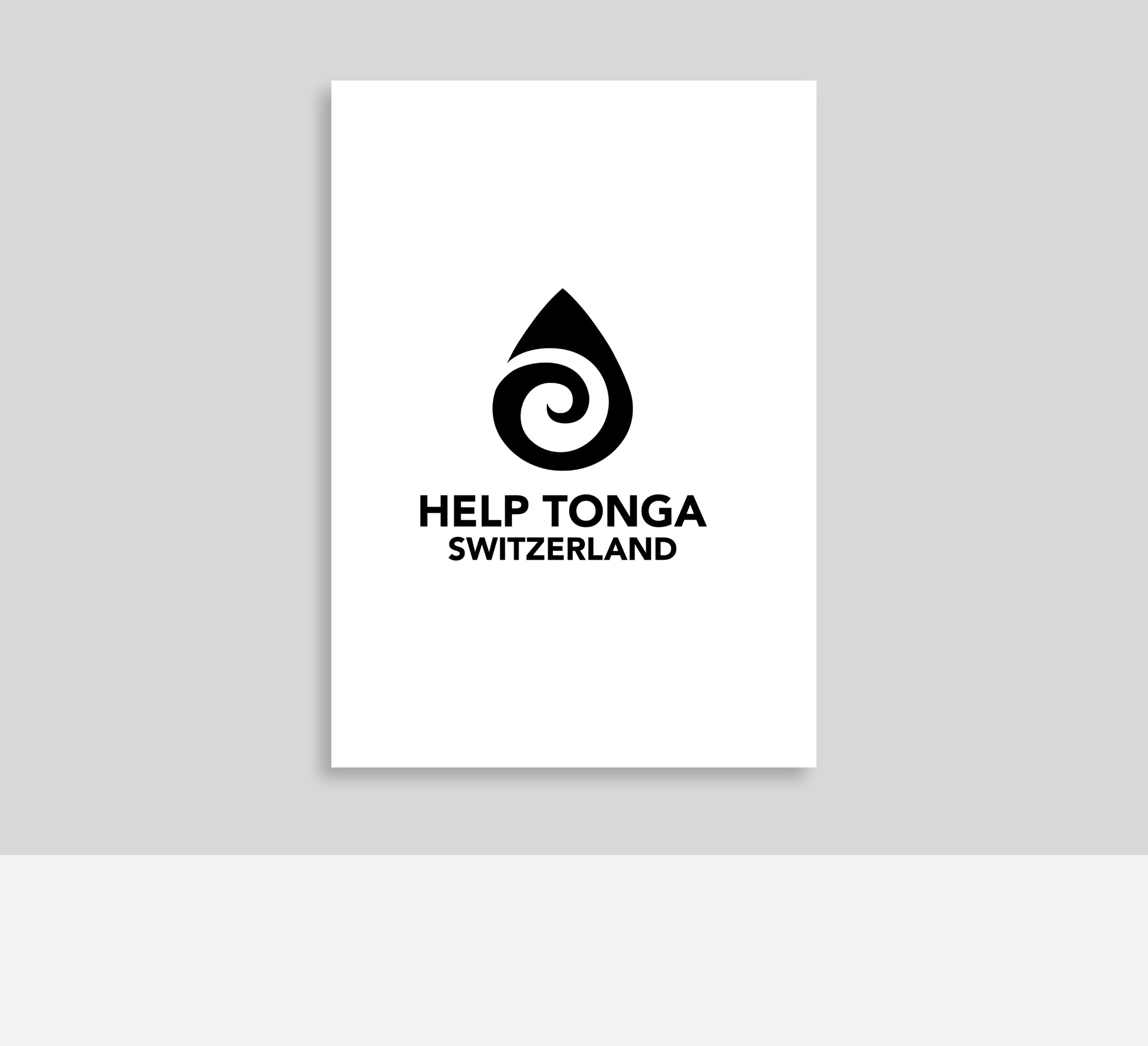 Branding Verein Help Tonga Switzerland